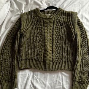 SWEATER - GREEN LOVER